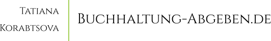 Buchhaltung Abgeben! Logo